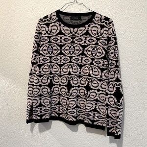 Minkpink Purple & Black Sweater